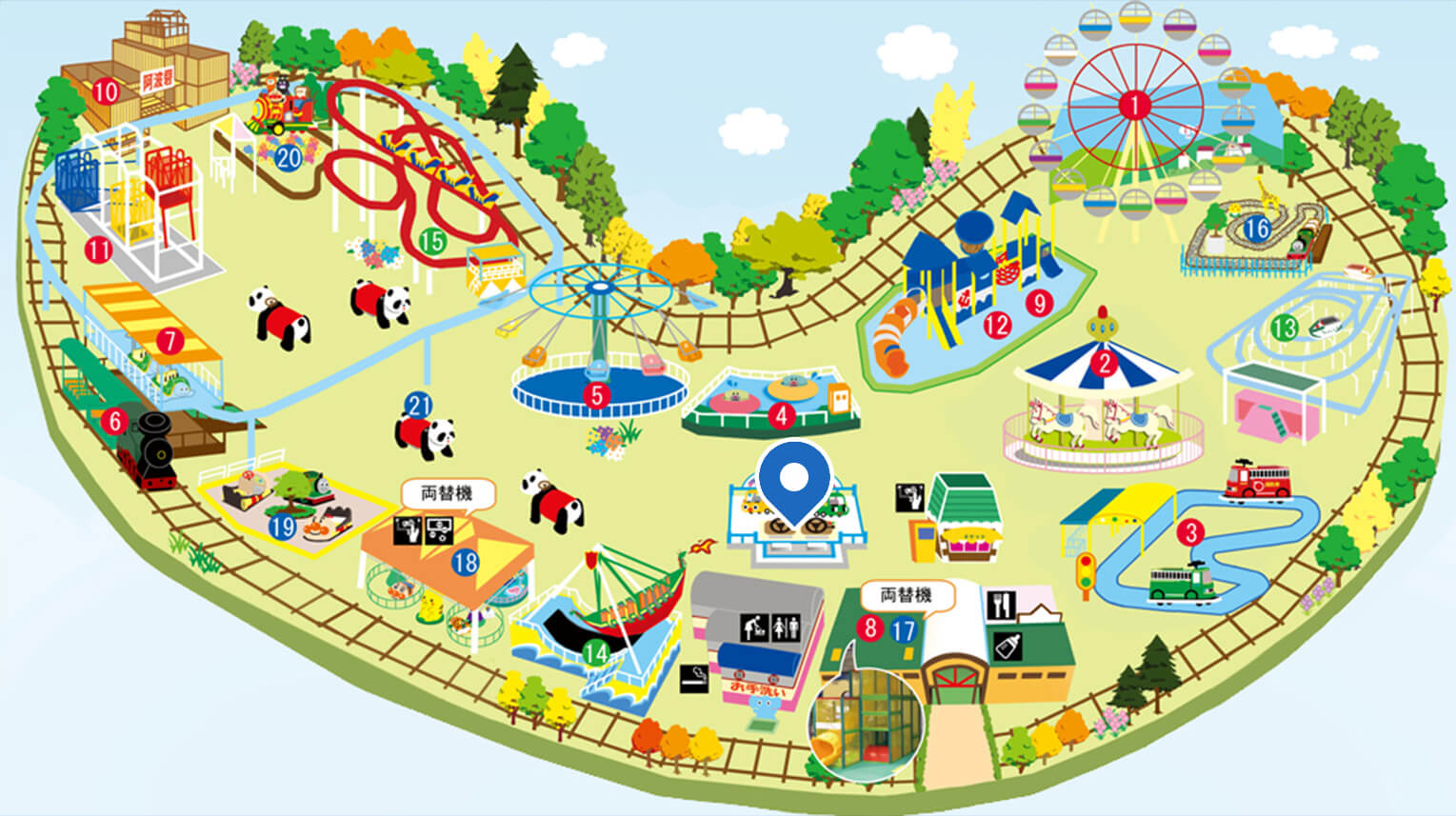 ラジコンサーキットの場所